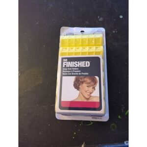 NOS Goody So Finished Yellow‎ 12 Pack Snap Over Rollers 2006